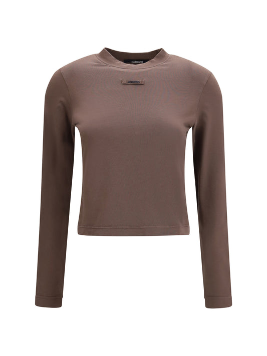 Jacquemus Long-sleeve T-shirt - Brown