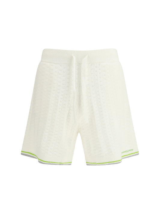CASABLANCA Tennis bouclé Shorts