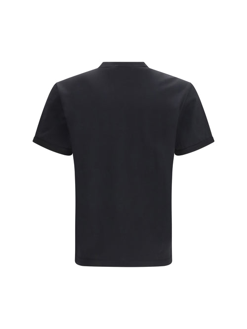Dolce & Gabbana Cotton T-shirt with patch - Black