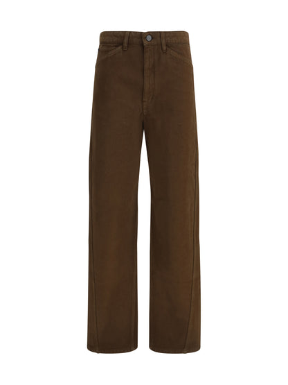 LEMAIRE Five-pocket twill Pants