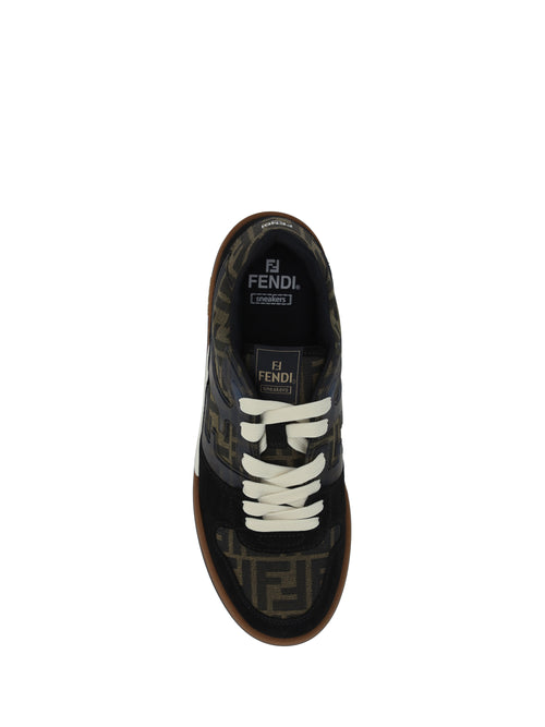 Fendi Match Sneakers - Nero+Tabacc.Nero+Ice