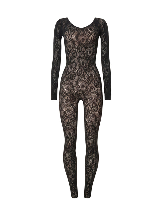 Wolford Infinite Rose Jumpsuit - Black