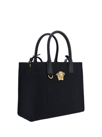 VERSACE Cotton Shoulder Bag