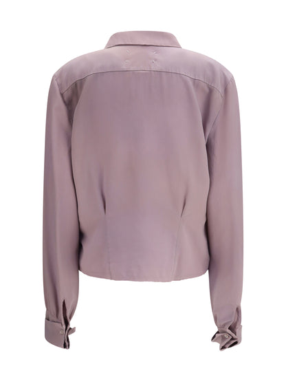 Maison Margiela Silk Shirt - Dusty Pink