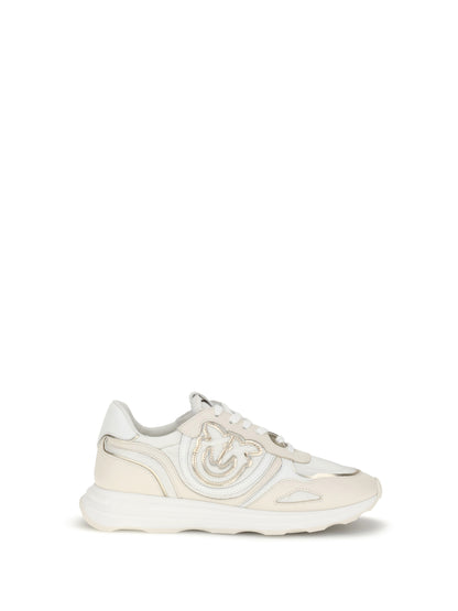 PINKO Suede Zoe Sneakers with logo