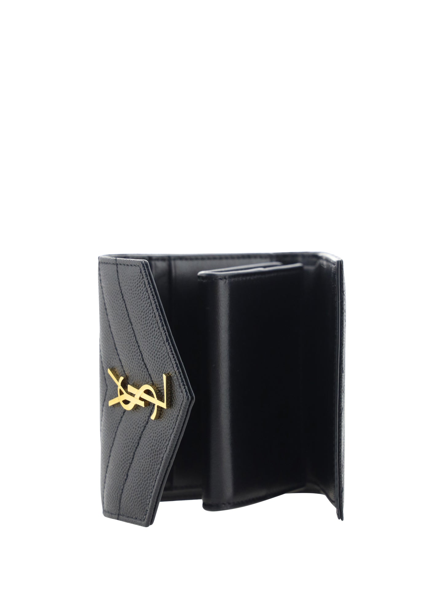 SAINT LAURENT Cassandre leather Wallet