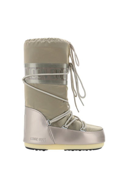 Moon Boot Icon Glance Boots - Platinum