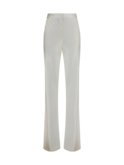 Tom Ford Bias-cut polka-dot Pants - Off White