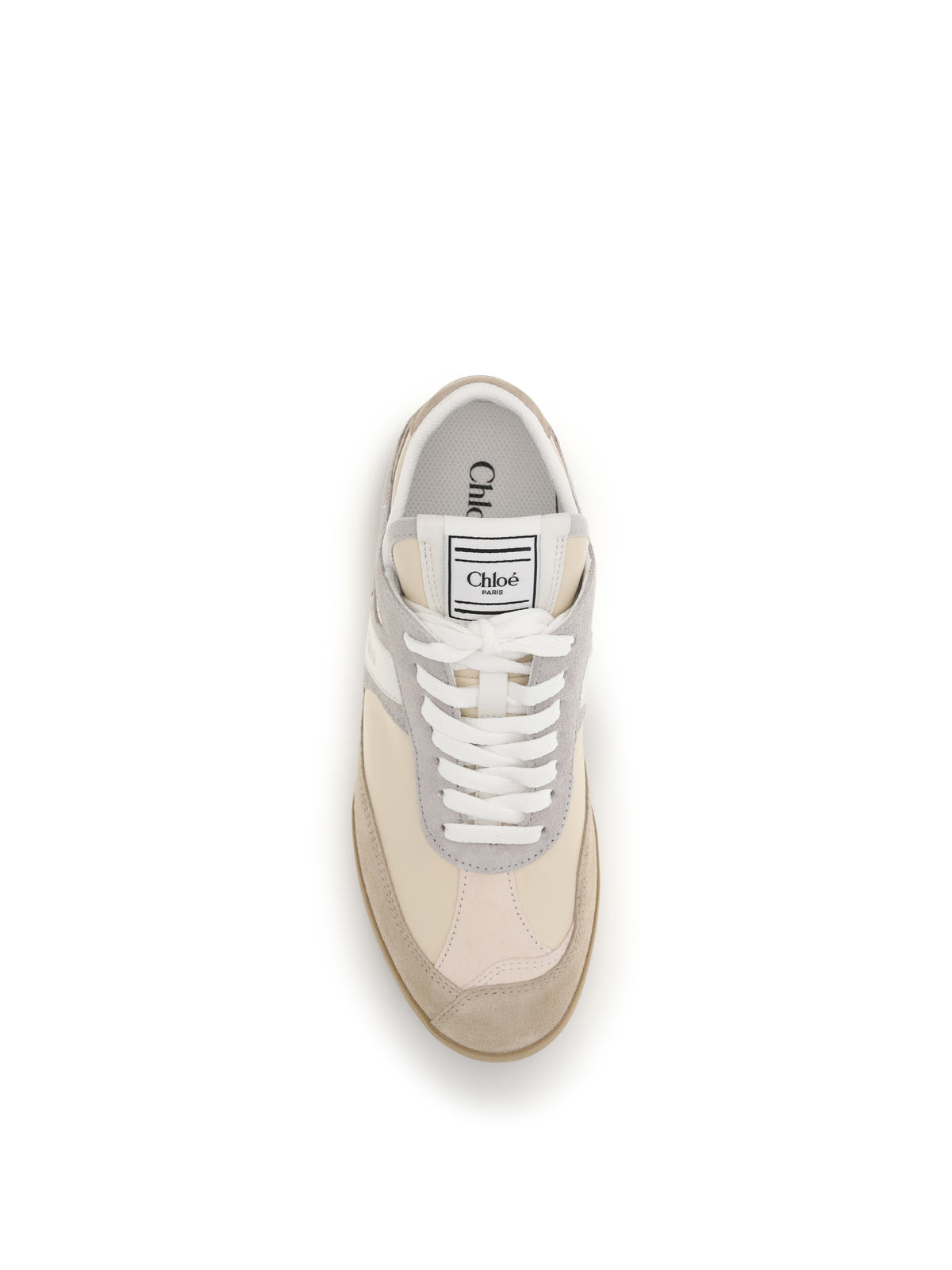 Chloé Kick Sneakers - Dove Grey