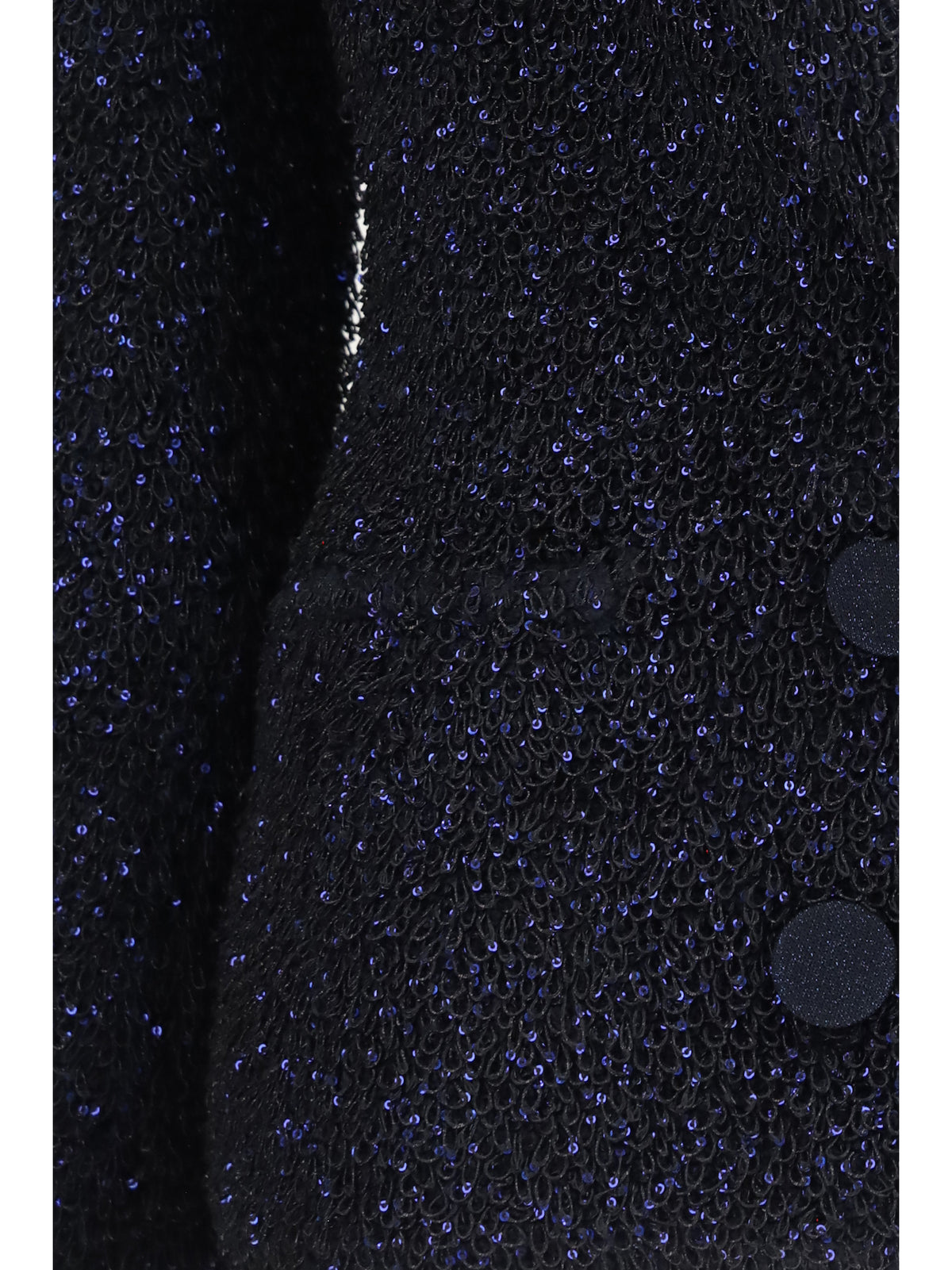 Giorgio Armani Metallic-fiber Viscose Single-breasted Blazer - Fantasy Blue
