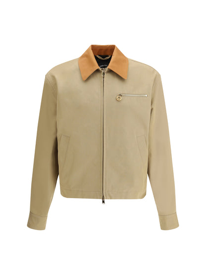 Versace Cotton Jacket - Warm Beige