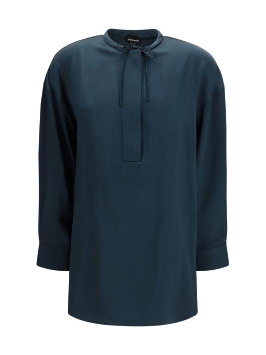GIORGIO ARMANI Lavallière Blouse