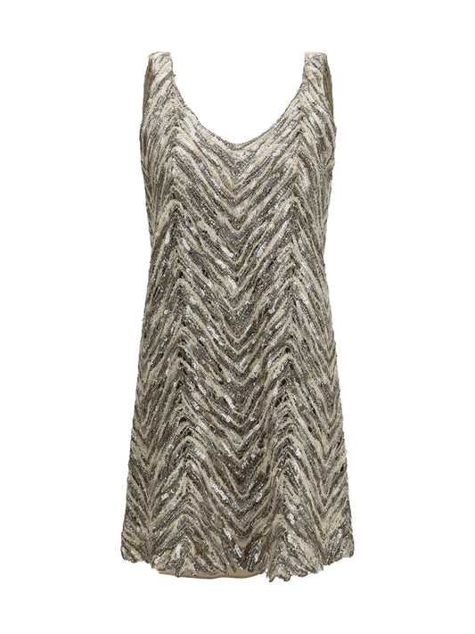 BRUNELLO CUCINELLI Short sequin Dress