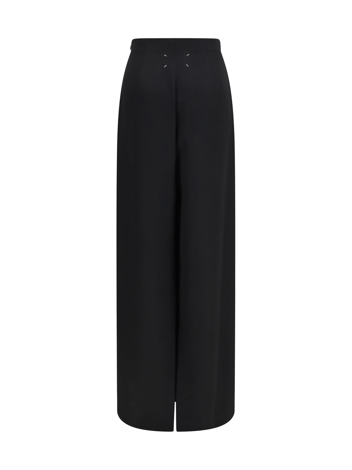 Maison Margiela Long Skirt with back slit - Black