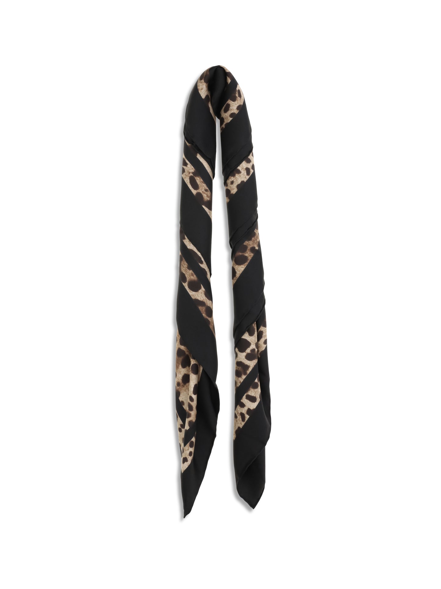 DOLCE & GABBANA Leopard print silk Scarf