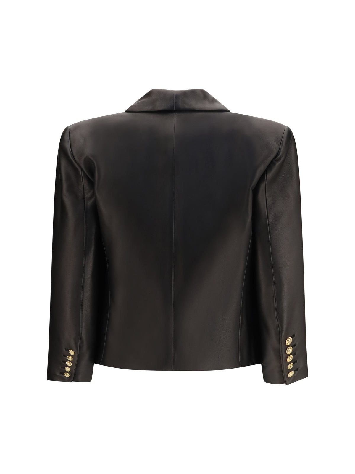 Balmain Spencer leather Jacket - Noir