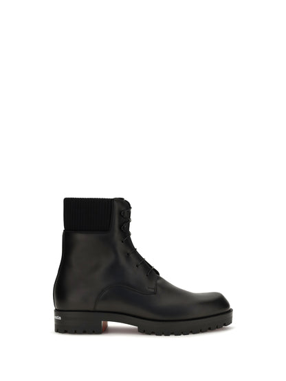 Christian Louboutin Trapman TCT 2 leather Ankle Boots - Black