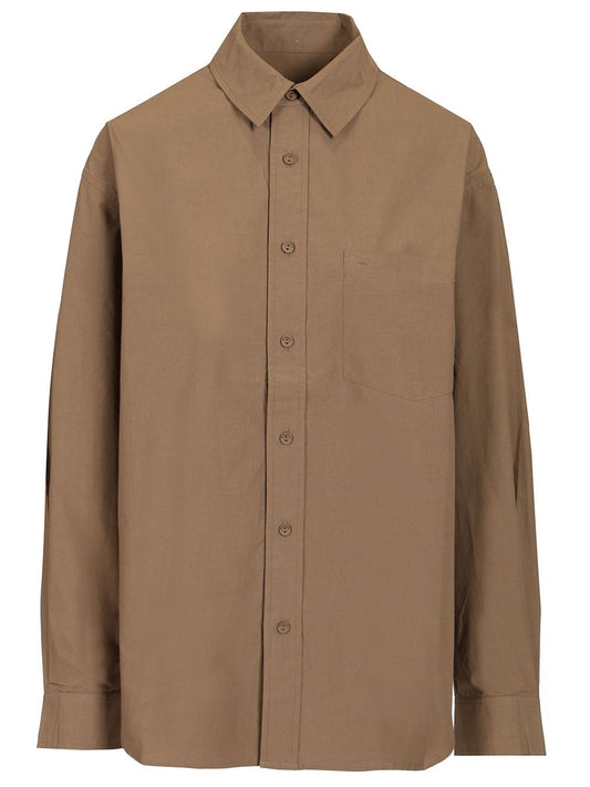 Matteau Relaxed Fit Shirt - Beige