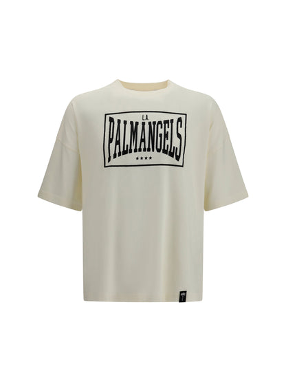 Palm Angels Vintage Box Logo T-shirt - Off White - Black