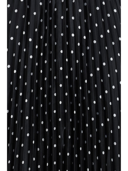 SELF-PORTRAIT Polka dot long Dress