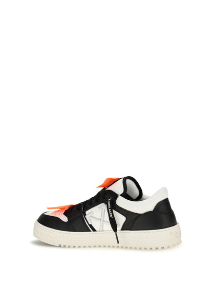 Off-White Low Top 3.0 Off Court Sneakers - White/Black