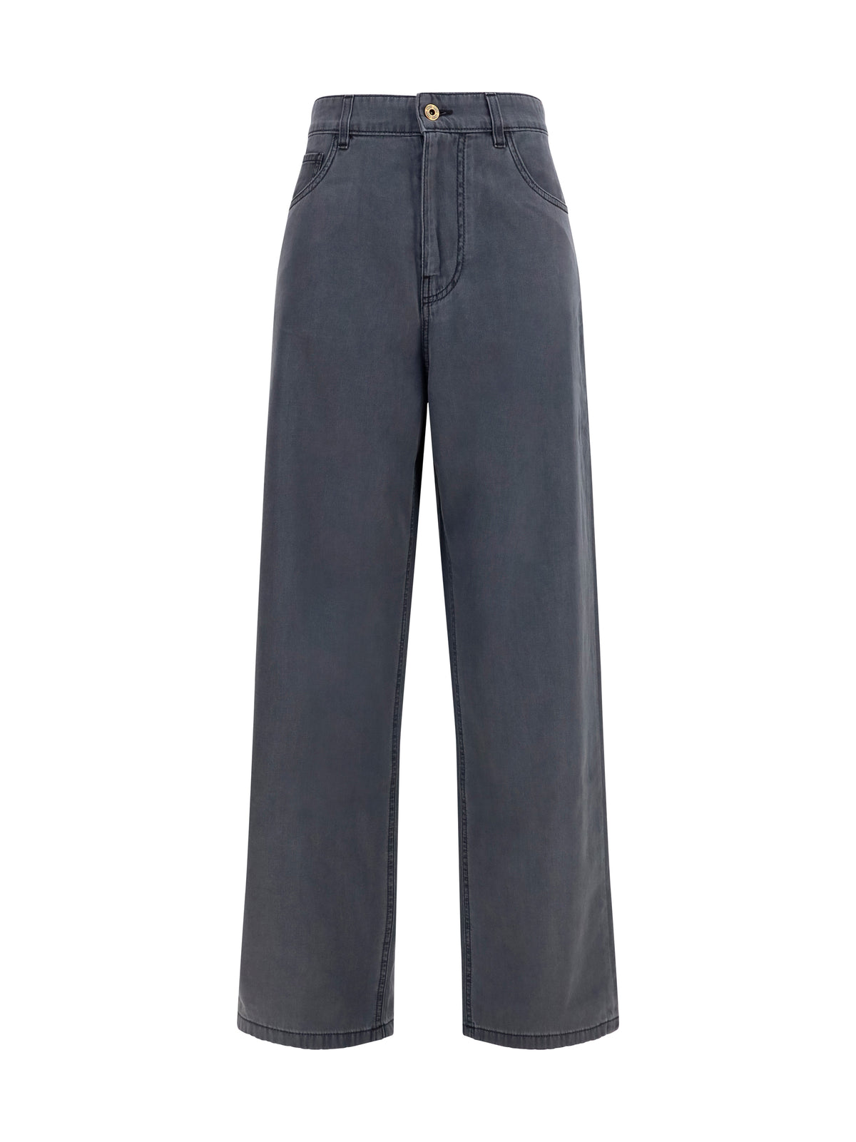 Miu Miu Cotton Jeans - Black