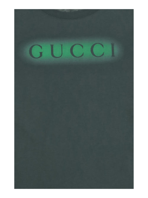 Gucci Printed cotton T-shirt for Boy - Deep Blitz/Mc