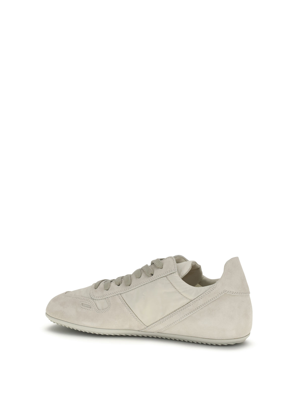 Rick Owens Fabric and leather Sneakers - Pearl