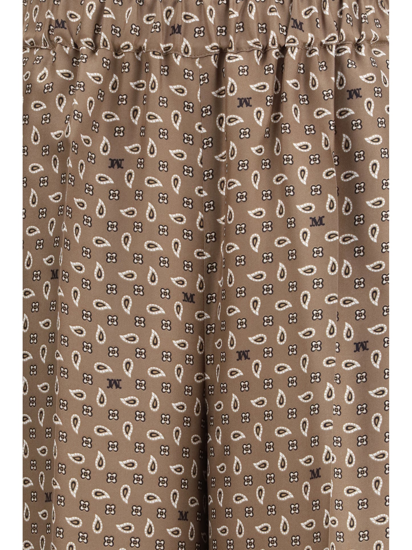 MAX MARA Printed silk Vischio Pants