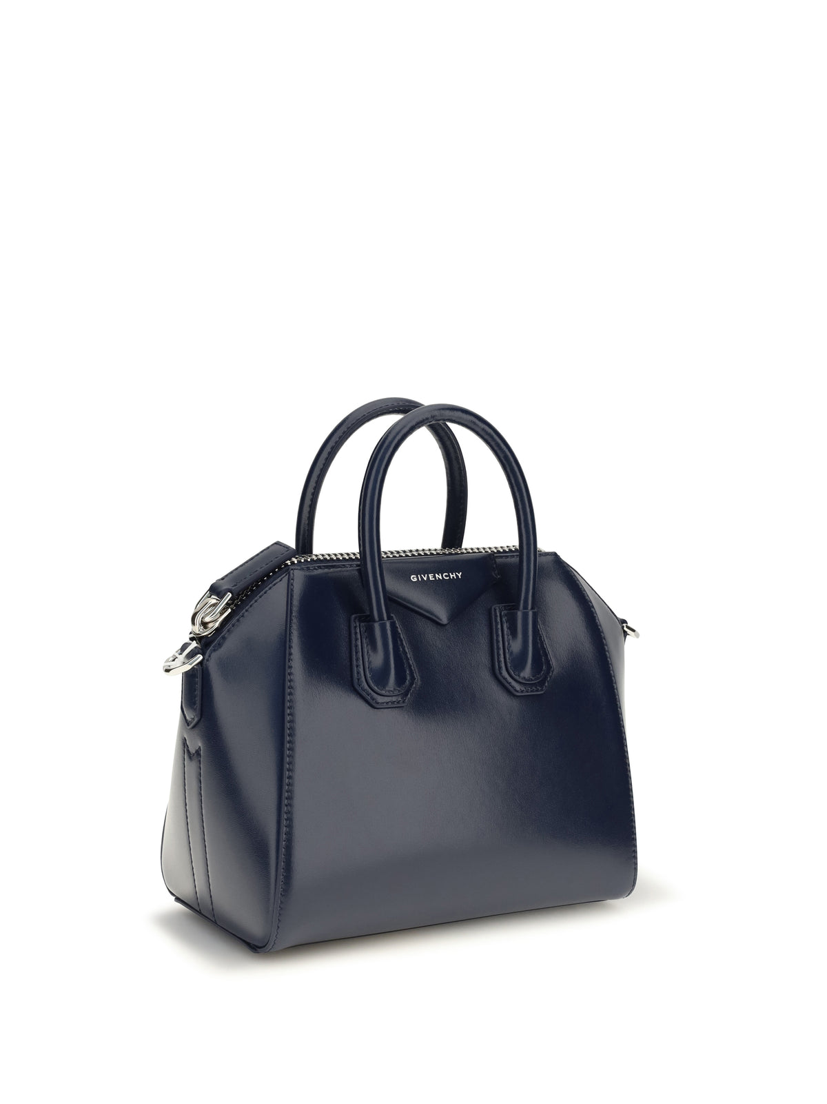 Givenchy Antigona mini leather Handbag - Saphir Blue