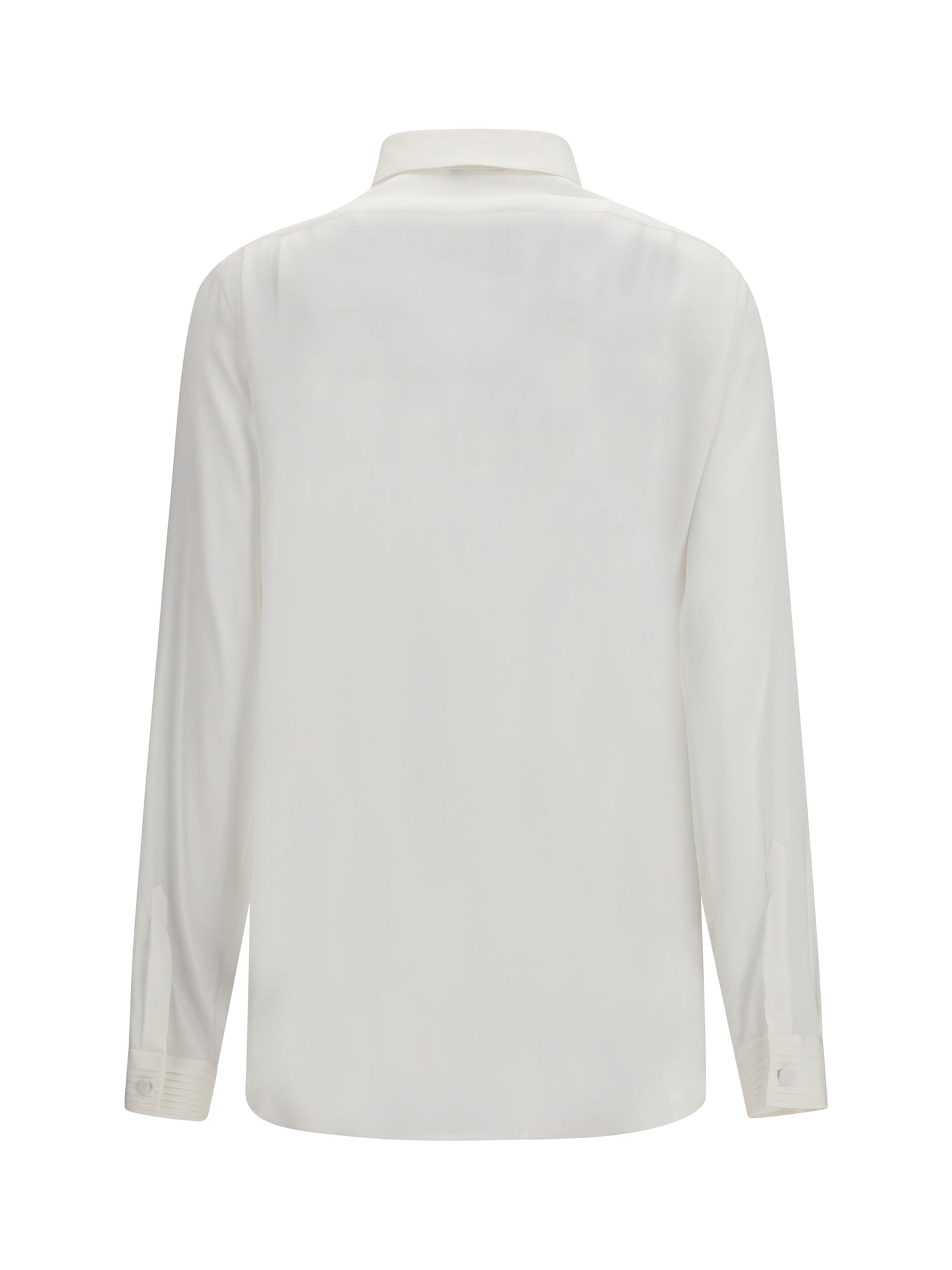 TOM FORD Tuxedo Shirt in silk with pleated bib