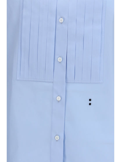 Fendi Cotton poplin Shirt - Sky Blue