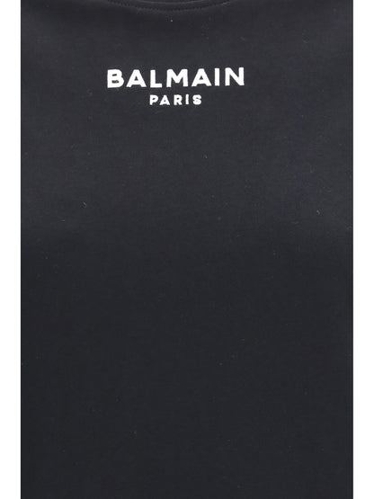 BALMAIN Cotton logo T-shirt