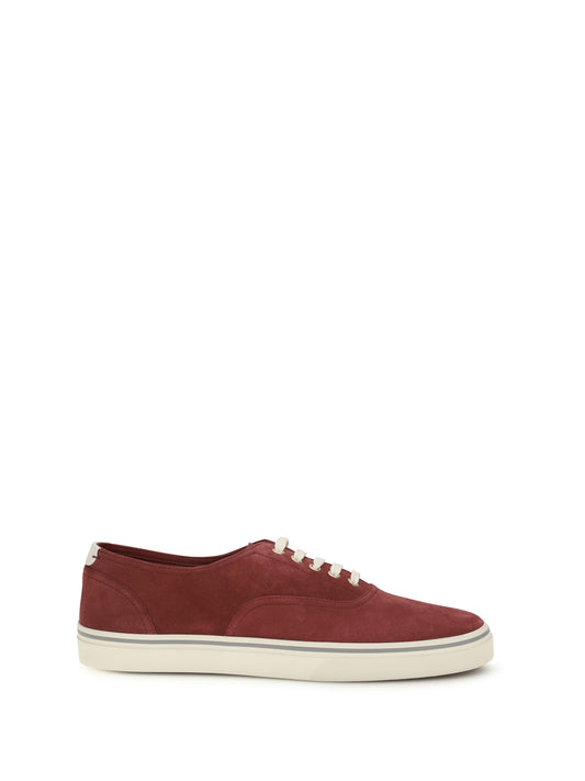 BRUNELLO CUCINELLI Reversed calfskin Sneakers