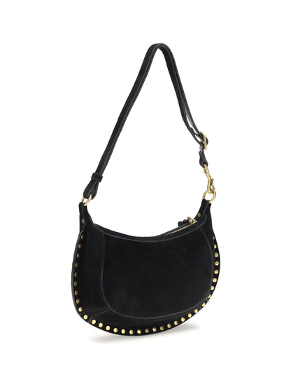 Isabel Marant Oskan Moon Shoulder Bag - Black