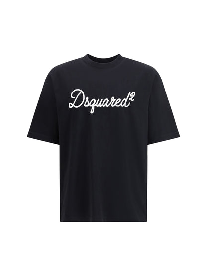 Dsquared2 T-shirt with logo - Black