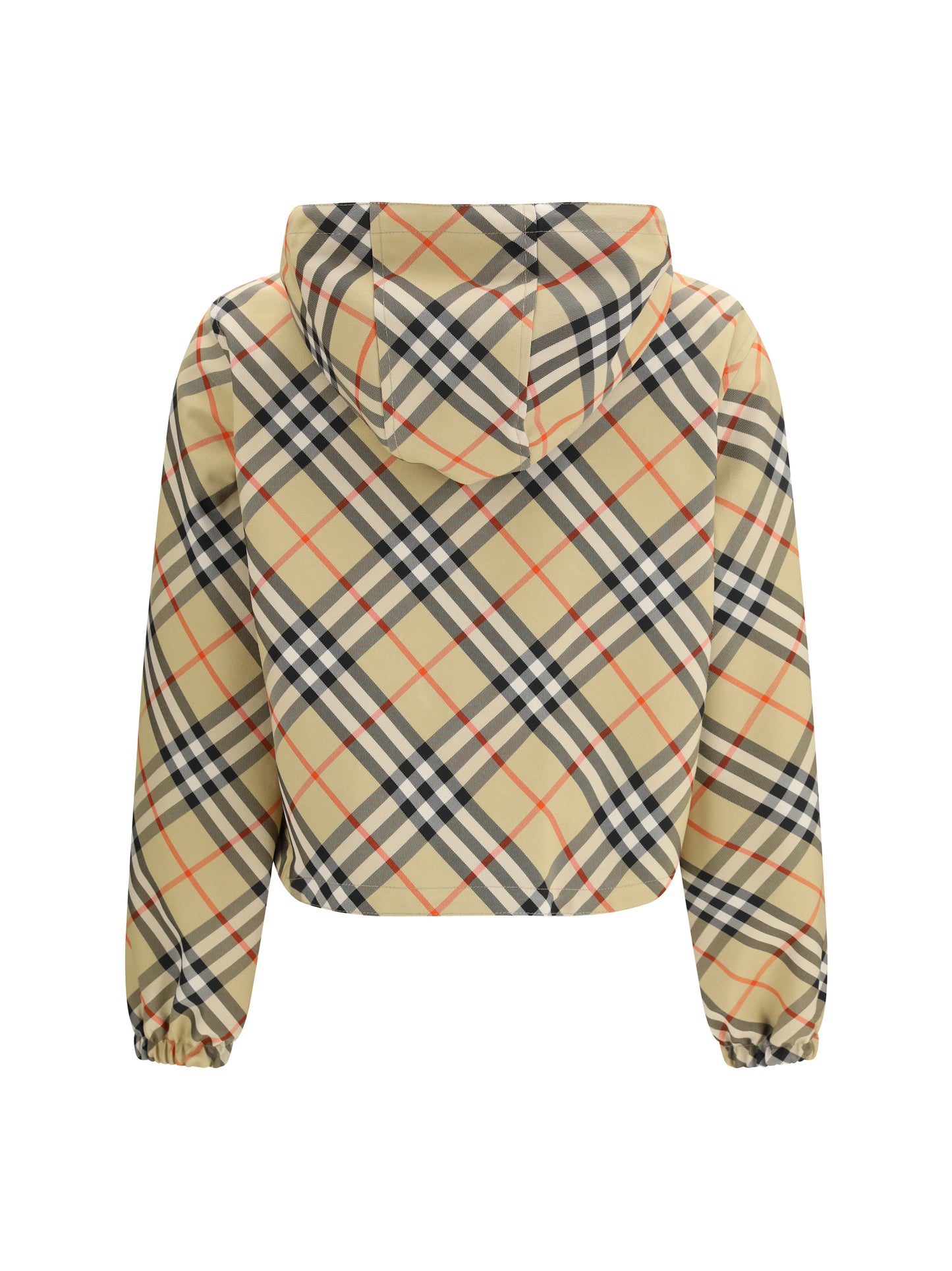 BURBERRY Reversible cropped check Jacket