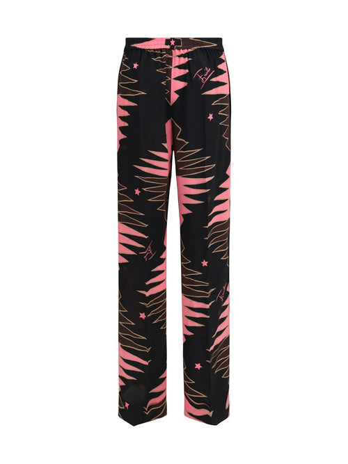 Pucci Crêpe de Chine Pants - Brown Coral