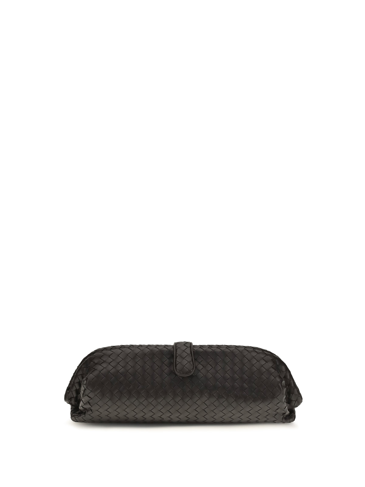 Bottega Veneta Lauren 1979 Clutch - Espresso-Brass V