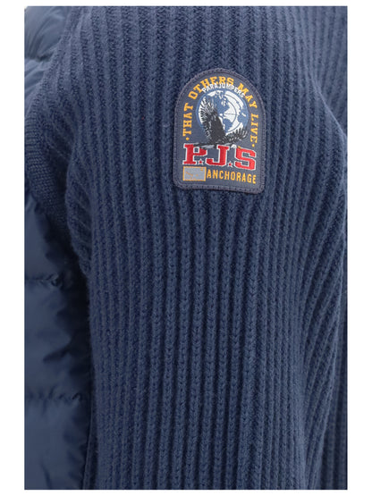 Parajumpers Olmo hybrid Cardigan - Nine Iron