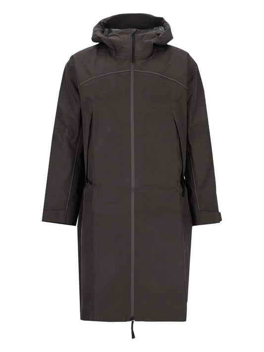 The North Face "Box Gtx 3L" Waterproof Parka With Hood - Black