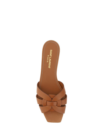 SAINT LAURENT Leather Sandals