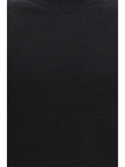 Aragona Cashmere High neck Sweater - Black