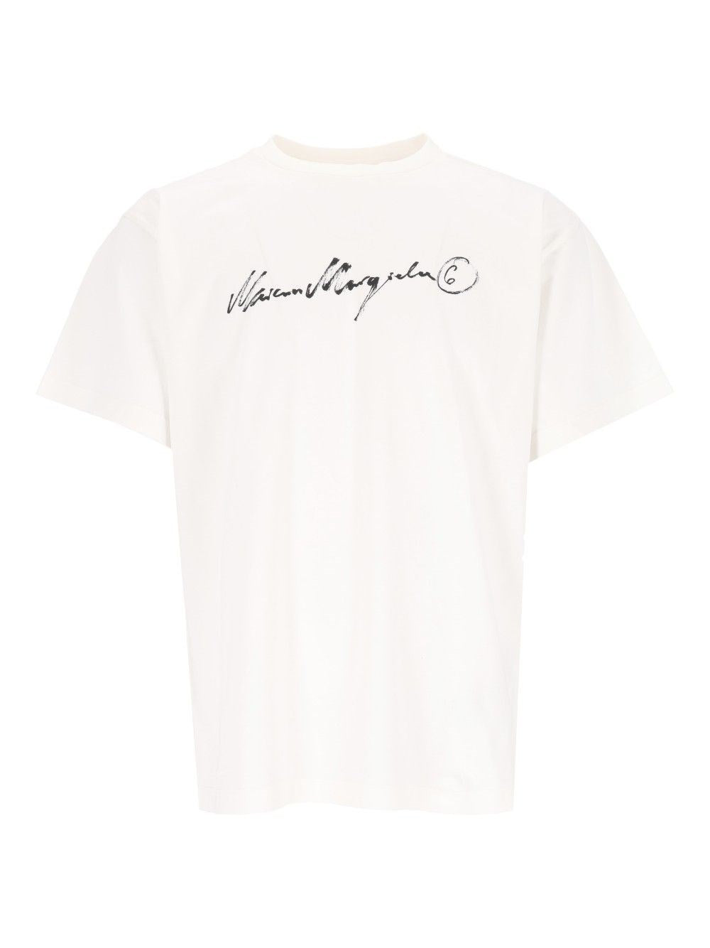 Mm6 Maison Margiela Overdyed Jersey T-Shirt - White