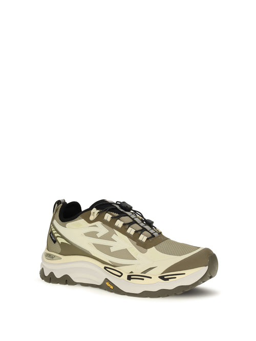 Off-White BRB Trail Low Sneakers - Military Green/Lt Green
