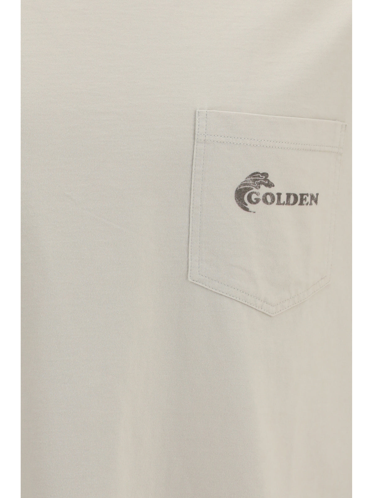 Golden Goose Asymmetric print Sweatshirt - Dark Heritage White