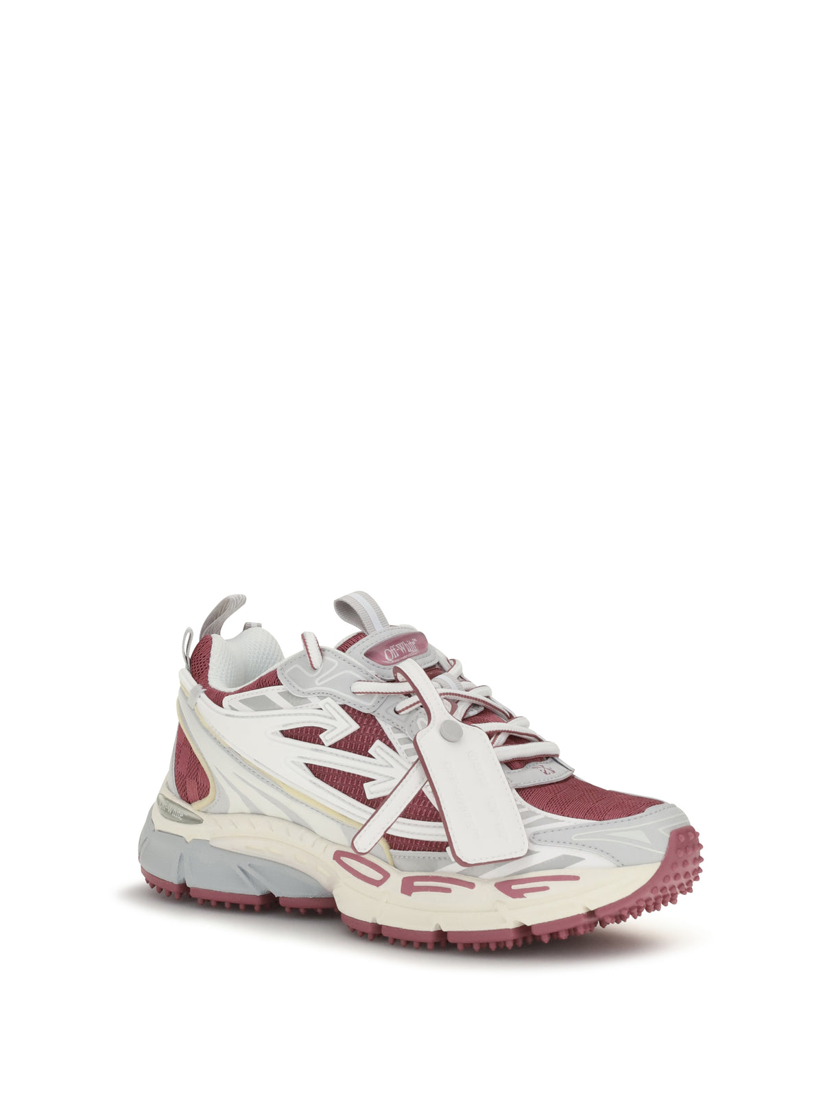 Off-White Be Right Back Sneakers - Magenta/White
