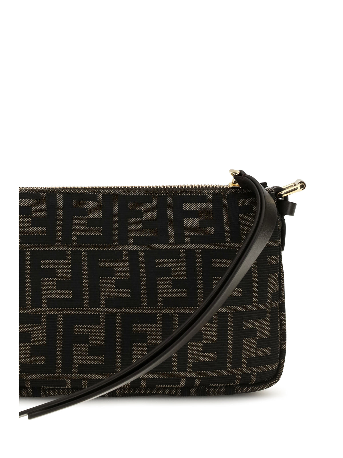 Fendi All-over monogram jacquard Shoulder Bag - Tab.Mr+Ebano