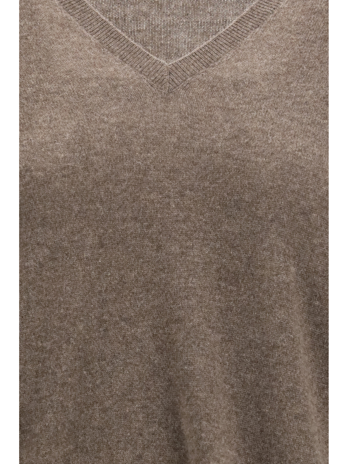 The Row Phora cashmere Sweater - Grey Taupe