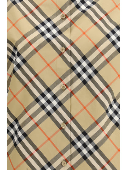 BURBERRY Slim fit cotton Check Shirt